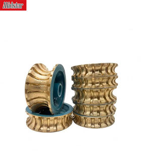 عجلة التجليح الماسية المتكلسة لحافة الحجر، لعجلة تجليخ الطاولات، تشكيل أسطح الحجارة - Product Image 2