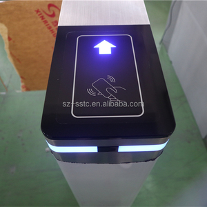 Torniquete de Velocidad para Exteriores, Barrera Electrónica Abatible de Acero Inoxidable con Ancho de Paso Amplio, Protección IP66 y Anti-Empuje Trasero - Product Image 5