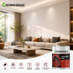 Pintura Acrílica para Interiores/Exteriores GROWN GRASS, Revestimiento Líquido con Dióxido de Titanio, Excelente Resistencia a las Manchas, Acabado Mate - Product Image 4