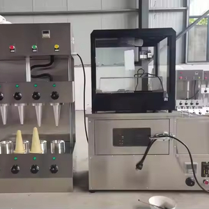 Pizza Cone <b>Maker</b> Conical Pizza Making Machine Pizza Cone <b>Maker</b> Conical with Oven - Product Image 4