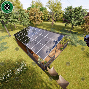 Vente en gros de maisons conteneurs modulaires en panneaux sandwich, 2-3 chambres, préfabriquées en kit, à assemblage rapide, mini-villa - Product Image 5