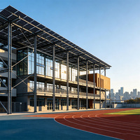 Structure en acier préfabriquée pour bâtiments scolaires, hospitaliers et commerciaux – Cadre modulaire galvanisé haute résistance et durable – En vente