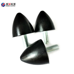 M8 cono de golpe para parachoques de goma pies goma amortiguador de amortiguación de los pies - Product Image 4