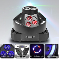 Projecteur de scène DJ LED DMX Super Phantom Bee Eye pour piste de danse, éclairage de scène disco, faisceau laser RGBW 150W, tête mobile pour fêtes, fabrication OEM/ODM
