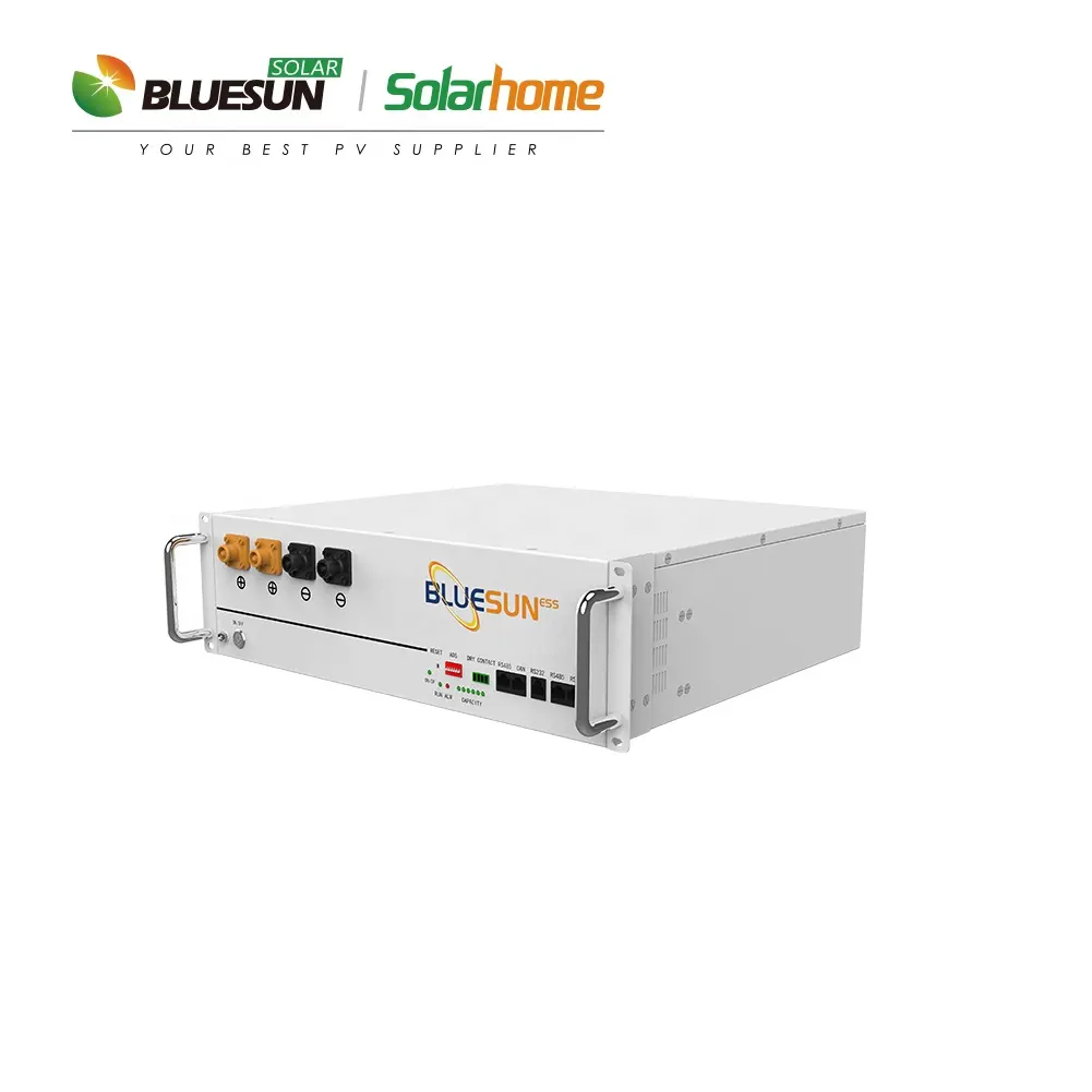 Bluesun Solar 3kw 5kw Zonnepaneel Met Inverter Batterij Om Zonnestelsel In Eu Te Maken