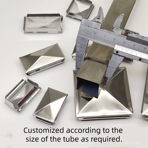 ตกแต่งด้วยฝาอลูมิเนียมหล่อขึ้นรูปพร้อมริมฝีปากยึดด้วยสกรูชุดสำหรับเพนนีและเสาบันได - Product Image 3