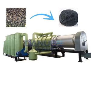 Palm Coconut <b>Shell</b> Carbonization Stove Furnace Charcoal Making Production Machine Pyrolysis Machine - Product Image 1