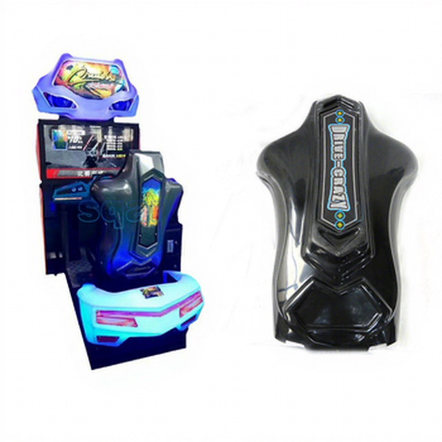 Durable Coin-Operated Racing Simulator Seat Back Panel Arcade Motion Machines' Replacement Cover Accessory