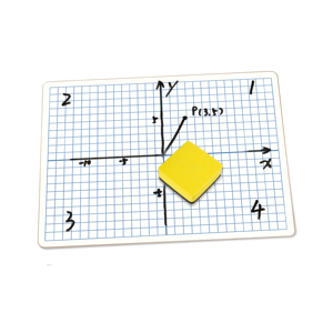 Tableau blanc portable 9x12 pouces-tableau mathématique avec grille de coordonnées XY tableau effaçable à sec pour l'apprentissage de l'école à la maison planche à dessin d'écriture - Product Image 6
