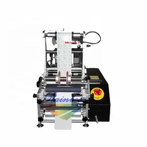 Tabletop high accuracy round bottle labeling machine