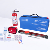 Kit darurat pertolongan pertama kecil dengan logo menerima ransel medis lapisan ganda tas penyimpanan Obat