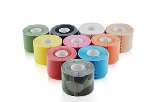 BLUENJOY OEM Diseño personalizado Color Imprimir <span class=keywords><strong>Kinesiotape</strong></span> Impermeable Kinesiología Cinta deportiva 5cm x 5m - Product Image 3