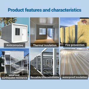 Sẵn Sàng Thực hiện 40ft Đúc Sẵn Nhanh Chóng Xây Dựng Nơi Cư Trú Modular Nhà Mini Di Động Ngoài Trời Cà Phê Cửa Hàng Container Phòng - Product Image 4