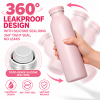 Bouteille d'eau isotherme en acier inoxydable 12oz 15oz 20oz, mini thermos portable pour enfants, gourde de voyage