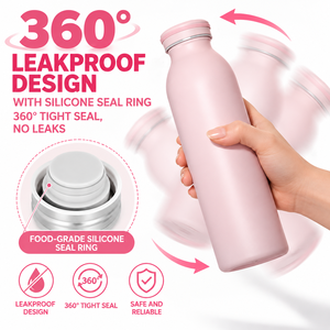 12oz 15oz 20oz Stainless Steel Vacuum Insulated Water <b>Bottle</b> Mini Portable Kids Thermos <b>Flask</b> Travel Drinking <b>Bottle</b> - Product Image 2
