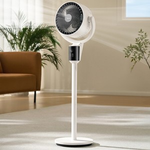 Ventilateur de circulation d'air Midea 13 17,9 pouces noir, ventilateur électrique sur pied avec minuterie et oscillation pour la maison et la chambre - Product Image 4