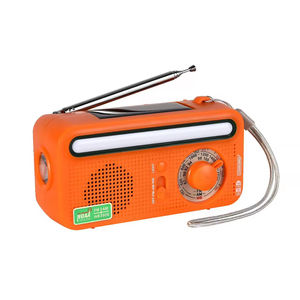 Nuevo Radio de Emergencia con Manivela y Energía Solar para Camping, Radio SOS con Múltiples Bandas FM AM WB SW - Product Image 5