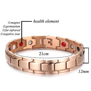 कम कीमत उच्च गुणवत्ता वाले अल्ट्रा मजबूत चुंबक बांगल स्वास्थ्य लाभ चुंबकीय चिकित्सा स्टेनलेस स्टील कंगन - Product Image 2