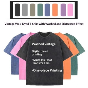 Camisetas Deportivas Personalizadas para Hombre con Estampado DGT, Camisetas Lisas al por Mayor, Camisetas de Algodón con Logotipo Personalizado, Camisetas con Efecto Desgastado - Product Image 1