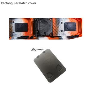 Accesorios para Kayak de Pesca Moldeado en Rollo de Fábrica China: Escotilla Rectangular de Plástico con Bolsa Roja y Caja de Cebo - Product Image 1