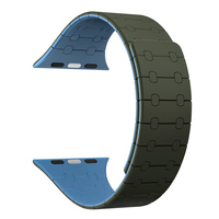 Correa de Reloj Magnética de Silicona de Diseño de Lujo para Apple Watch Ultra 2/3, Correas para Reloj Inteligente