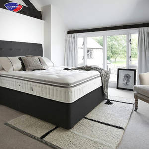 Colchón comprimido de gel refrigerante de alta densidad, colchón de tamaño king en caja, pedido en línea, colchones de muelles de hotel de bolsillo de látex híbrido - Product Image 4