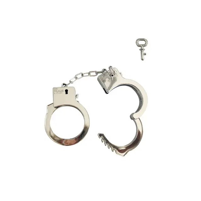 high quality cheap police feet handcuff plastic toy for kids toy handcuffs