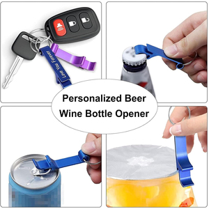 Porte-clés personnalisé avec ouvre-bouteille, ouvre-bouteille avec logo personnalisé, ouvre-bouteille en aluminium, logo personnalisé pour la <span class=keywords><strong>promotion</strong></span> - Product Image 5