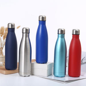 Thermos à double paroi en acier inoxydable 304 de 500 ml, tasse isotherme sous vide, maintien au chaud pendant 6 heures, écologique, portable, avec poignée et couvercle en forme de balle - Product Image 1