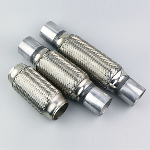 Venta al por mayor <span class=keywords><strong>de</strong></span> fábrica, piezas Autu <span class=keywords><strong>de</strong></span> alta eficiencia, tubos <span class=keywords><strong>flexibles</strong></span> universales, soporte <span class=keywords><strong>de</strong></span> <span class=keywords><strong>acero</strong></span> <span class=keywords><strong>inoxidable</strong></span>, sistema <span class=keywords><strong>de</strong></span> escape <span class=keywords><strong>de</strong></span> coche, tamaño personalizado - Product Image 4