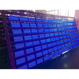 P8 SMD3535 RGB 3 in1フルカラービデオLEDディスプレイ40x20ピクセル320*160mm4スキャン中国語ディスプレイパネル