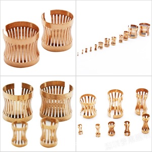 Couronne de borne en laiton à ressort B-22 pour connexion électrique haute fréquence, interface AC/DC, conductivité 10, nombre de puces 10 - Product Image 3