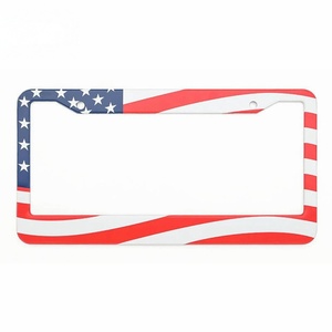 Hot Selling US Standard Aluminum License Plate <b>Frame</b>,custom License Plate <b>Frame</b> - Product Image 2