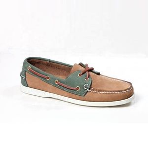 Mocassins <span class=keywords><strong>bateau</strong></span> classiques bicolores pour hommes – Confort optimal, souples, pour la navigation, les trajets quotidiens, les activités de plein air et les sorties de week-end - Product Image 3