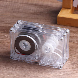 Casete Transparente de Carcasa Dura, Modelo TEAC, Grabable, Magnético, para Duplicación de Audio, Almacenamiento de Música Retro - Product Image 5