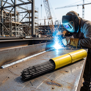 Électrode en alliage de nickel <span class=keywords><strong>ENi</strong></span>-Ci (<span class=keywords><strong>ENi</strong></span> 99) ENiFe-Ci (<span class=keywords><strong>ENi</strong></span> 55) pour la réparation des blocs-moteurs en fonte, 2,0-3,0 mm, électrode de soudage OEM - Product Image 1