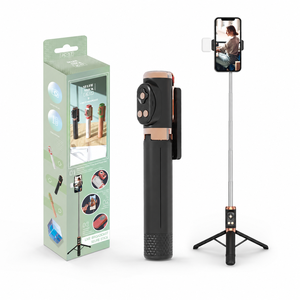 Trípode Extensible JC-17 para Selfies de 1100 mm, Soporte para Teléfono de Acero Inoxidable para Creadores de Contenido - Product Image 1
