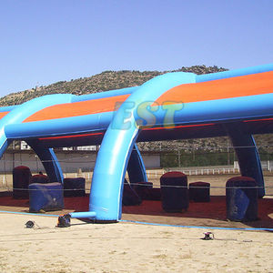 Ultimate noleggi gonfiabili giochi di Dodgeball gonfiabili <span class=keywords><strong>Arena</strong></span> gonfiabile Sport tenda Mobile Paintball <span class=keywords><strong>Arena</strong></span> per la vendita - Product Image 3