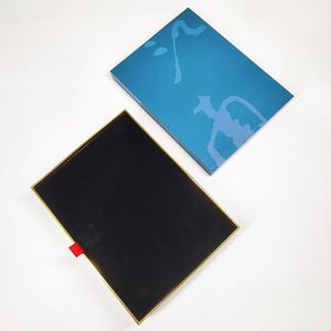 Tùy chỉnh thanh lịch cứng nhắc hộp bìa lift-off nắp và cơ sở Matt cán 2 miếng gói quà Tặng hộp giấy - Product Image 3