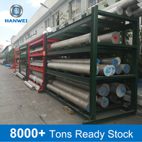 Batang aluminium 7075 t6, kualitas tinggi batang bulat aluminium Aloi