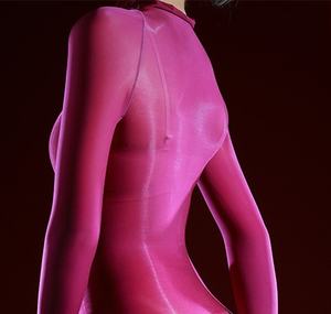 Viviblook Z312RP Combinaison décontractée pour femme, sexy, transparente, à manches longues, combinaison sexy transparente - Product Image 6