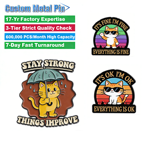 Épinglette en émail dur personnalisée sur le thème de l'anime, icône <span class=keywords><strong>manga</strong></span>, conception gratuite, faible MOQ pour collection de fans et cadeau de cosplay - Product Image 2