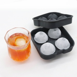 BPA-Free Food Grade Silicone Ice Cube Tray for Whiskey Silicone Ice Ball Mold - Product Image 3