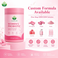 Complément Probiotique pour Femmes en Capsules avec Canneberge et Vitamine C, 60 Capsules Végétaliennes