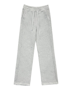 Pantalon large pour femme <span class=keywords><strong>G123</strong></span>, pantalon de sport ample à taille haute, pantalon droit, chaud et décontracté avec doublure en polaire - Product Image 6
