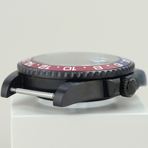 Montre de plongée tendance GMT bicolore 40 mm en acier inoxydable avec verre saphir pour <span class=keywords><strong>mouvement</strong></span> <span class=keywords><strong>Seiko</strong></span> NH34 NH35/36/38 Miyota8215 - Product Image 4