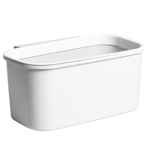 Tempat sampah gantung plastik penghemat ruang Logo kustom ember penyimpanan pembuangan limbah untuk Dapur & kamar mandi dengan Logo khusus - Product Image 5