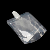 Sachet Doypack Personnalisé Métallisé Transparent en PP/PE pour Emballage Alimentaire, Lait et Liquides avec Bec Verseur