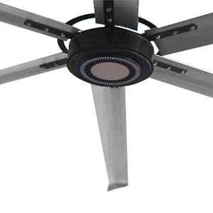 LONGWELL kipas HVLS, 10/12/14/16/20/22/24/26ft penggemar langit-langit industri EC Motor 6 pisau listrik kipas besar untuk penggunaan waktu lama - Product Image 5