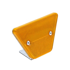 علامات سلامة الطريق حاجز الطريق الطريق الدرابزين المستخدمة عاكسة عالية وذاتية الإضاءة محدد الطريق عاكس - Product Image 2